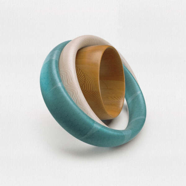 Plastic Wood Rings